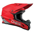 O'Neal 1 Series Solid Helmet MX Motocross Dirt Bike Off-Road Red Adult 