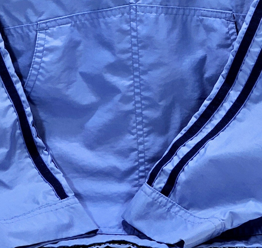 Adidas Womens SMALL Pullover Jacket Windbreaker S… - image 9