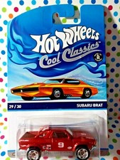 HOT WHEELS COOL CLASSICS SPECTRAFROST SUBARU BRAT NEW B7