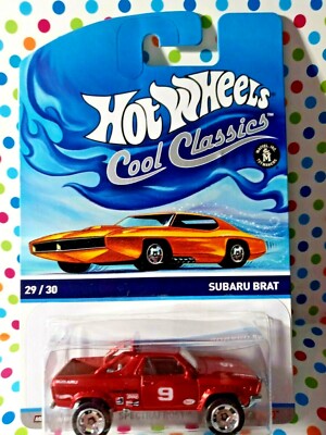 HOT WHEELS  COOL CLASSICS SPECTRAFROST SUBARU BRAT NEW B7