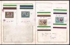 Haiti 1984 Stamp Centenary Air MASTER PROOFS in FOLDER