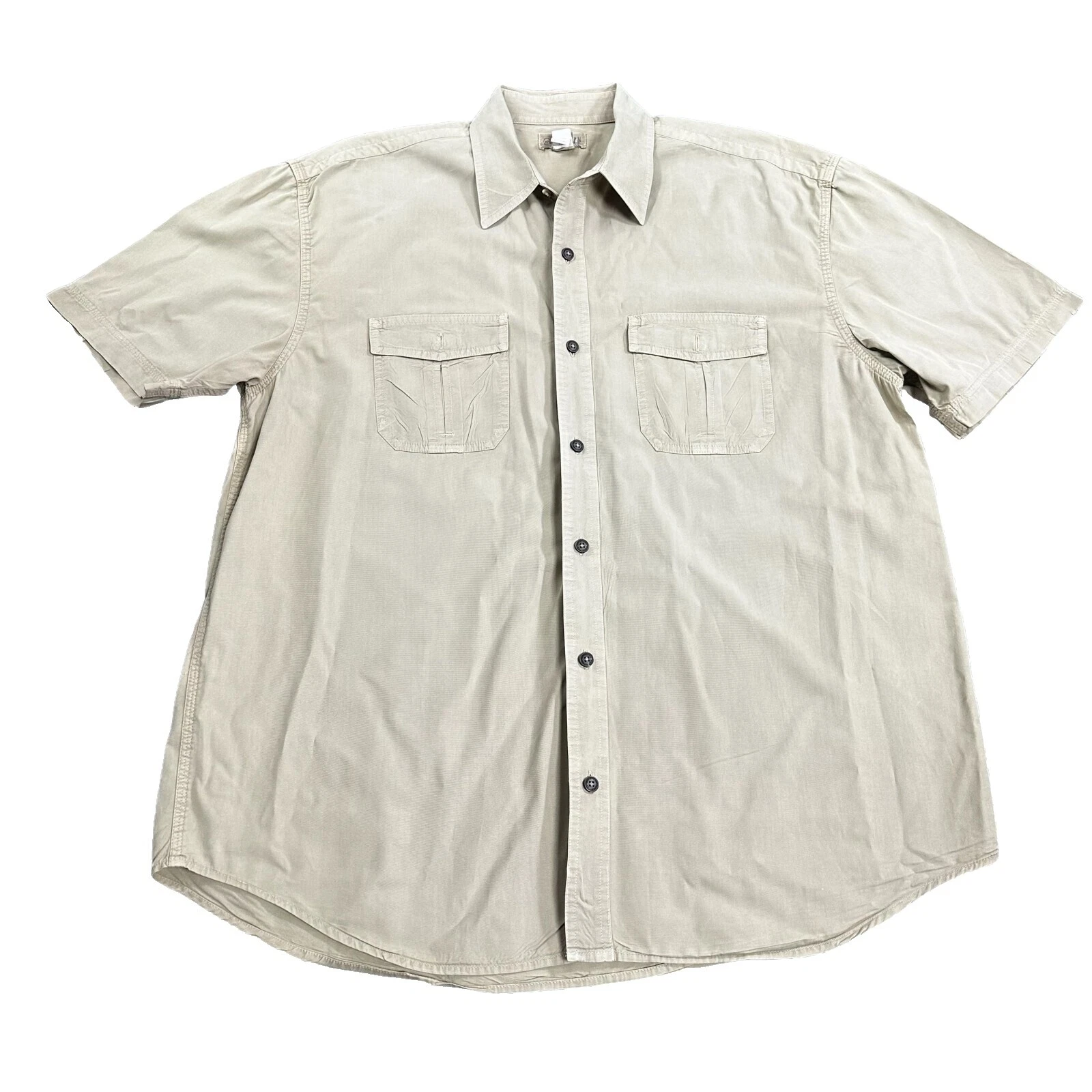 Повседневные мужские рубашки на пуговицах Magellan коричневые