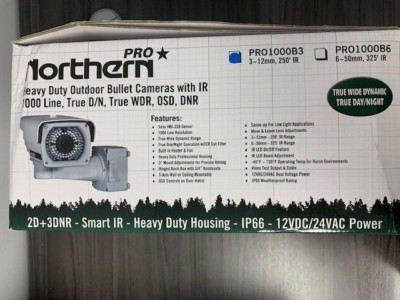 Northern Video PRO1000B3 | 1000 Line Outdoor Bullet Camera with IR | eBay