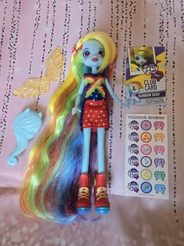 My Little Pony Equestria Girls Original Series Hair Play Rainbow Dash Doll 2013 - Picture 4 of 5