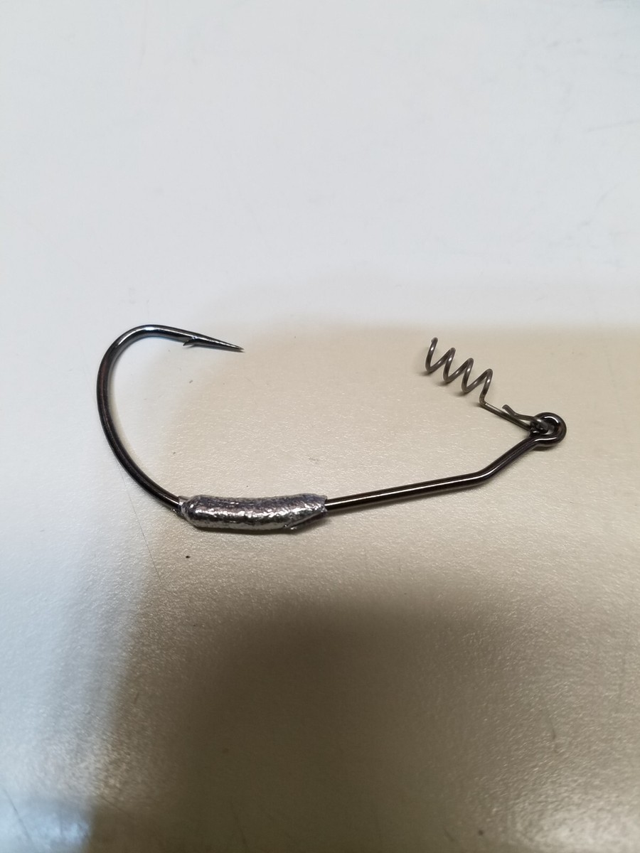 pack of 5pcs. 1/4oz.weighted swimbait hooks | eBay