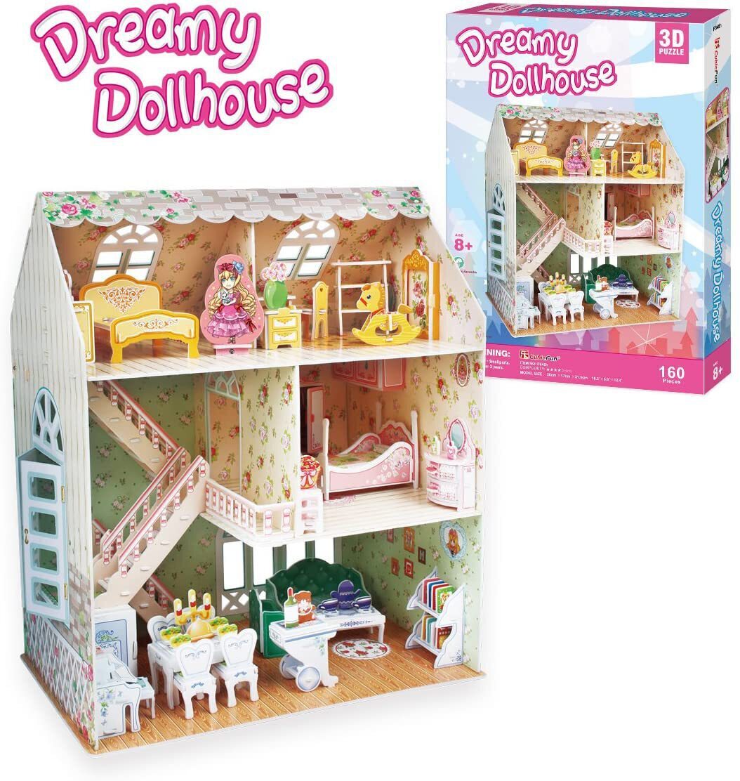 CubicFun 3D Puzzle DREAMY DOLLHOUSE P645H eBay