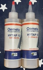 2 OEMETA 250mL HYTAP 12 High Performance Tap & Drilling Cutting Fluid  2 Bottles