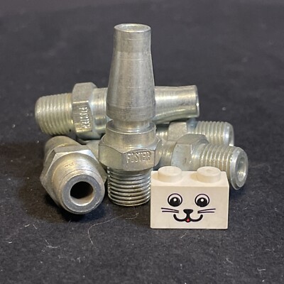 5pc Schrader SHD-12  - Twist Lock Quick Coupler Air Hose Connector 1/4 NPT Plug