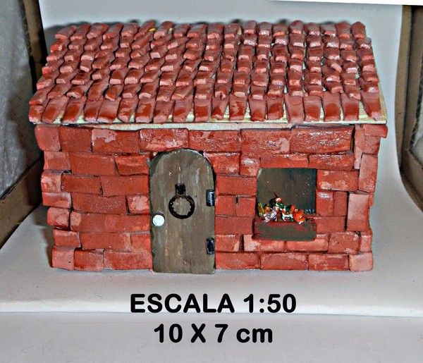 MINIATURAS COLECCIONABLES ARTE HOBBY CASAS DE MU�ECAS MANUALIDADES CASITA CAMPO