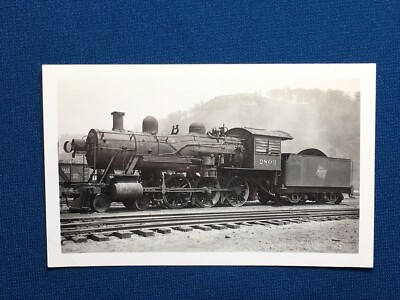 Chicago Milwaukee St Paul & Pacific Railroad Lokomotive Nr. 2803 Antikes Foto
