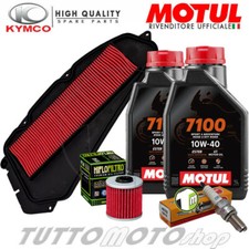 Tagliando KYMCO XCiting 400 2016 2017 2018 2019 2020 2021  Olio Motul 7100 10W40