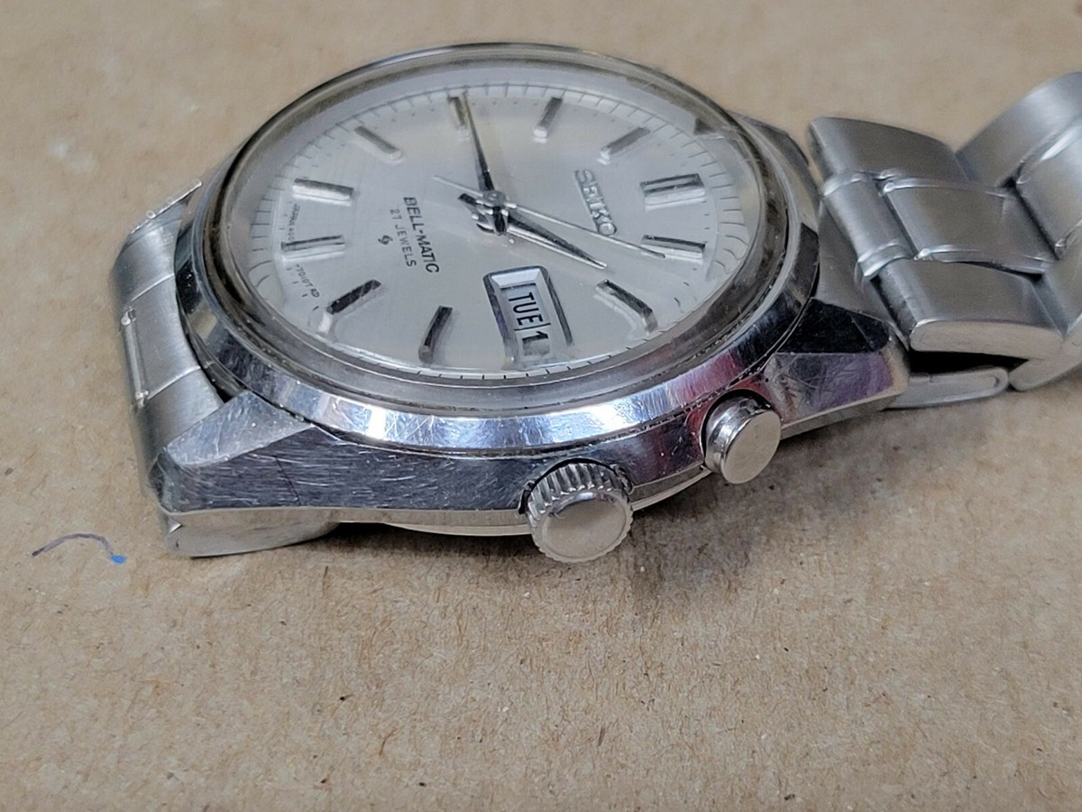SEIKO 4006-7011 BELL-MATIC ALARM RARE 27 JEWELS | eBay