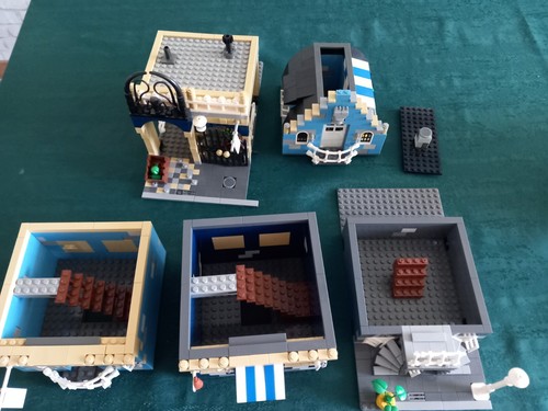 Creator Expert Market Street "MOC" 🟢 MARKENLOSE KLEMMBAUSTEINE - Bild 6 von 7