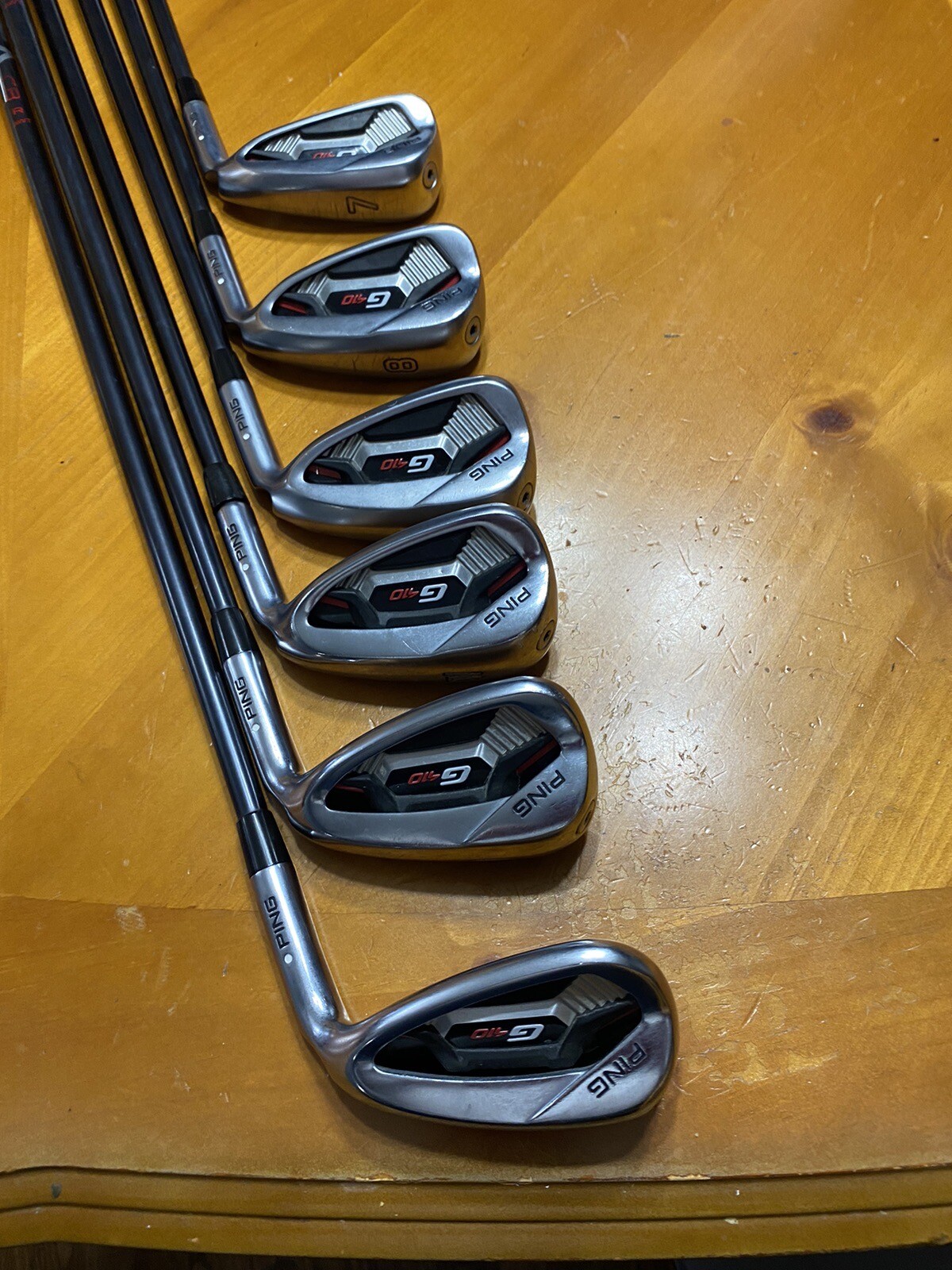 ping g410 iron set graphite eBay