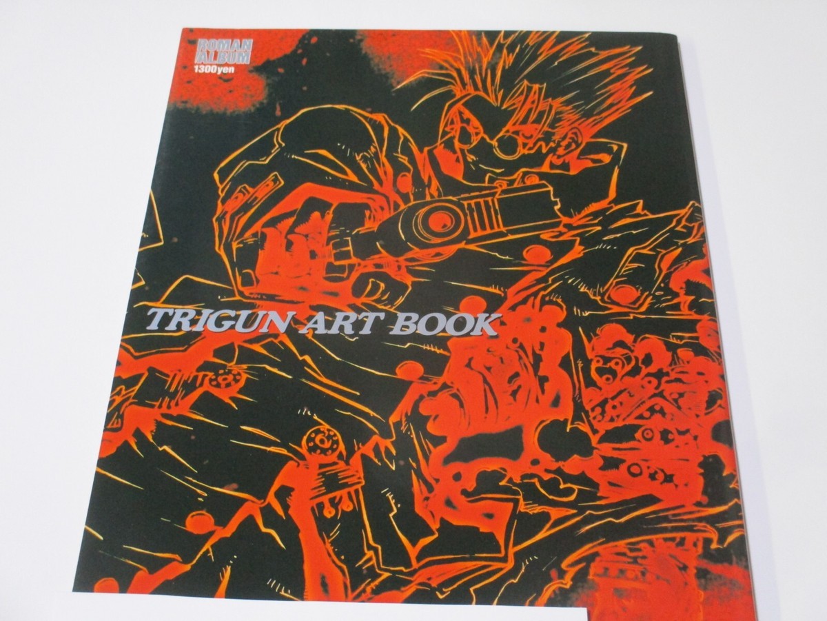 トライガンArt Book TRIGUN art Book TRIGUN ART BOOK Roman Album 1999 with poster