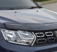 Rigid Bonnet Trim Protector Bug Guard Wind Deflector For Dacia Duster (2018-24)