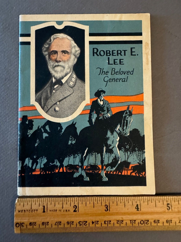 1926 ROBERT E LEE DER GELIEBTE GENERAL BROSCHÜRE JOHN HANCOCK VERSICHERUNG ANTIK