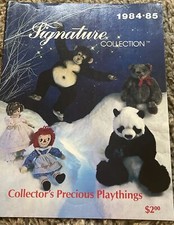 SIGNATURE COLLECTION-COLLECTOR'S PRECIOUS PLAYTHINGS CATALOG 1984-5 Euc
