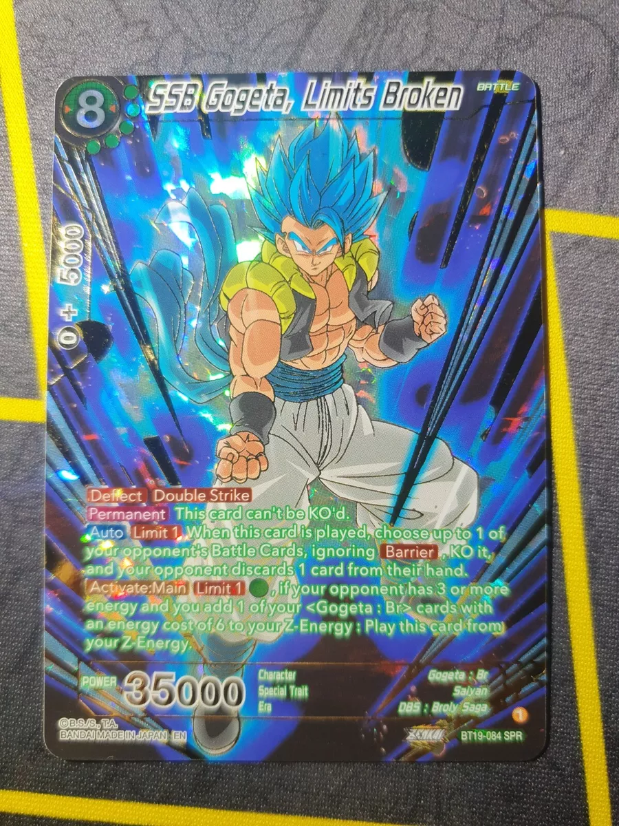 SSB Gogeta, Limits Broken