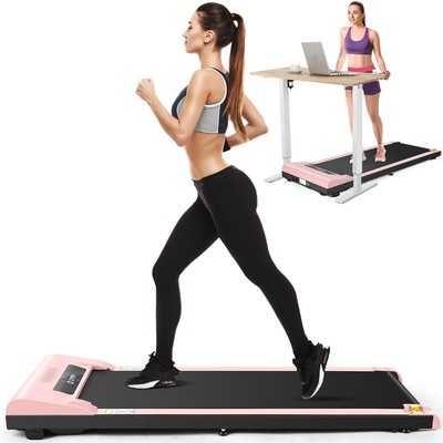 2 in 1  Walking/Running Pad Treadmill Under Desk Treadmill Portable Treadmill 