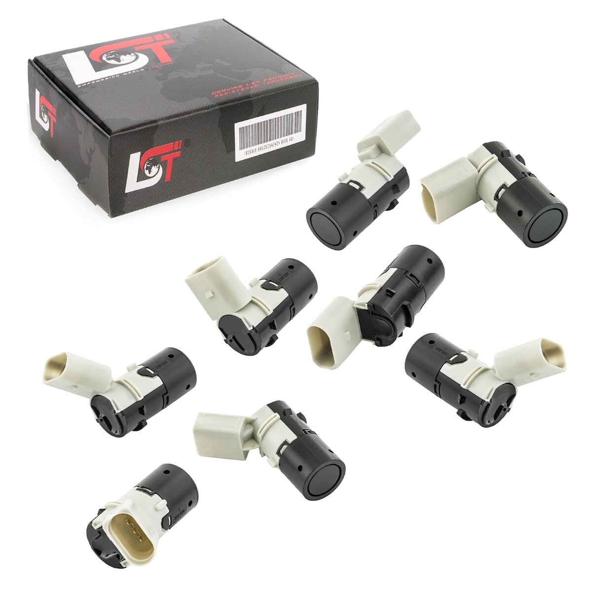 8x PDC Sensor Parking Aid Front Rear for Audi A6 C5