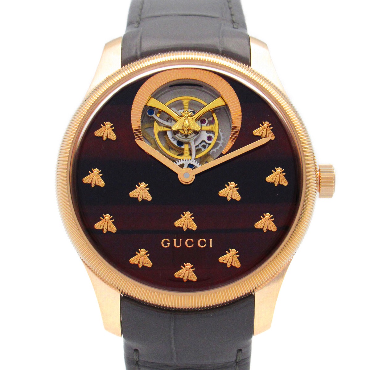 GUCCI G Timeless Wrist Watch 717070 IDLA0 8599 Automatic 18KPG