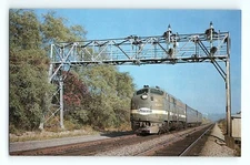 New York Central Railroad 4058 Penn Central E8 Locomotive VTG Postcard