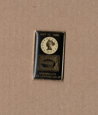 pin's USA coin stamp Griswol's Fullerton Calif May 11 1985 (epoxy)