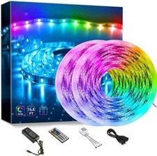 Led Strip Lights 16.4ft RGB Led Room Lights 5050 Color Changing waterproof