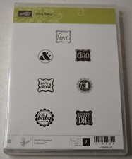 STAMPIN' UP CIAO, BABY 7 STAMPS SET UNUSED 129648