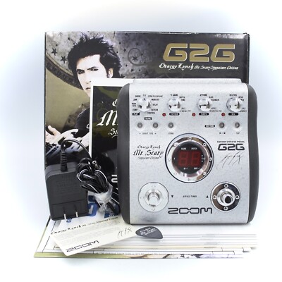 Zoom G2G George Lynch Mr. Scary Multi-Effects Guitar Effect Pedal