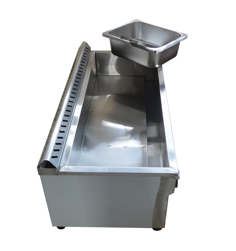 3Pan Propane Gas Food Warmer Stove Bain Marie Commercial Canteen
