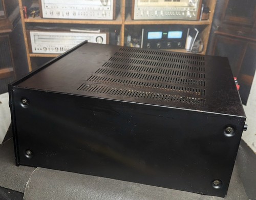 Sansui AU-919 Vollverstärker. Klassische schwarze Gesichtseinheit - Bild 6 von 7