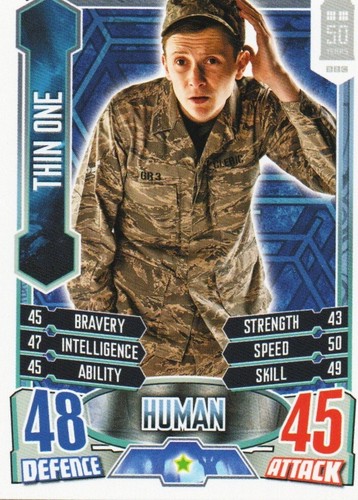 Dr Who Timeless & Doctor Who Alien Attax 50 Year Tardis Single Trading Cards - Picture 135 of 198