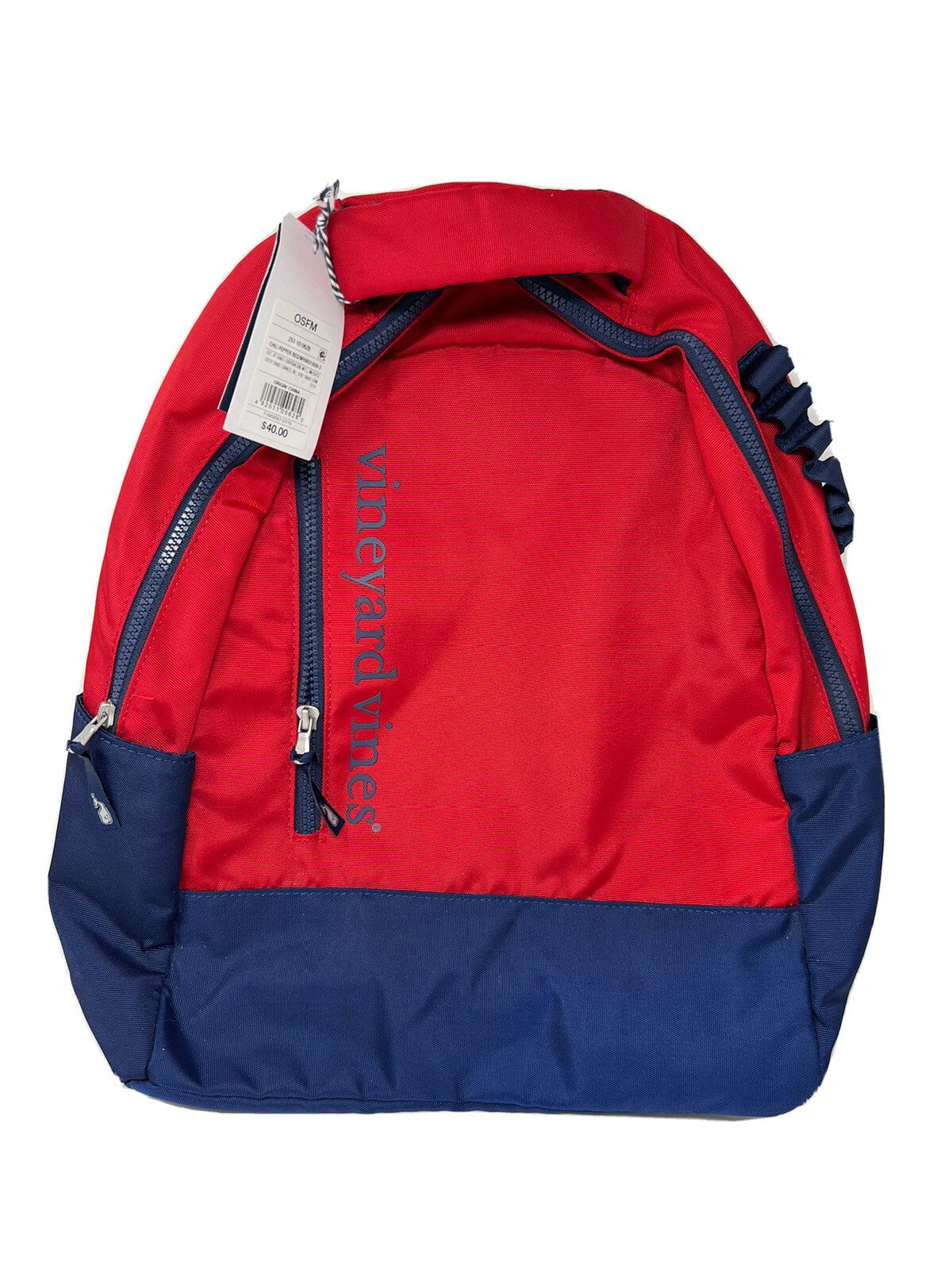 Vineyard Vines for Target New Red and Navy Blue Backpack NWT Limited Bag