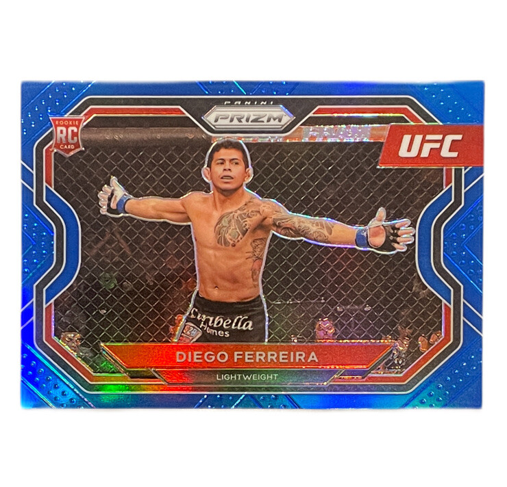Diego Ferreira 2021 Panini Prizm RC Rookie Blue /199 UFC