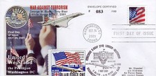 4139+ CONCORDE  LONDRES ANDREWS BASE AIR FORCE 1° JOUR