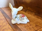 Fenton Sweet Fawn Deer 95th Ant Figurine - HandPainted and Signed