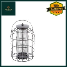 Bird Peanut Feeder Squirrel Proof Wild Bird Care Feed Garden Hanging