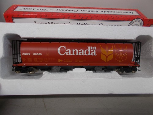 INTERMOUNTAIN ~ ROJO CANADÁ (CNWX) 4 BAHÍAS TOLVA COCHE # 110305 ~ ESCALA HO | Zustand: New