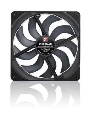 NF-A14x25 G2 PWM chromax.Black, -Quality Quiet 140mm PC Fan Black