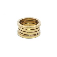 Bvlgari B. Zero1 Gold Ring 18k Yellow 4 Band Style Size 53