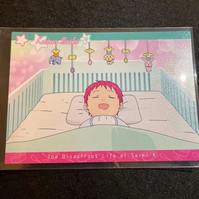 Saiki Kusuo Psi Difficulty Scene Photo Card Limited Edition