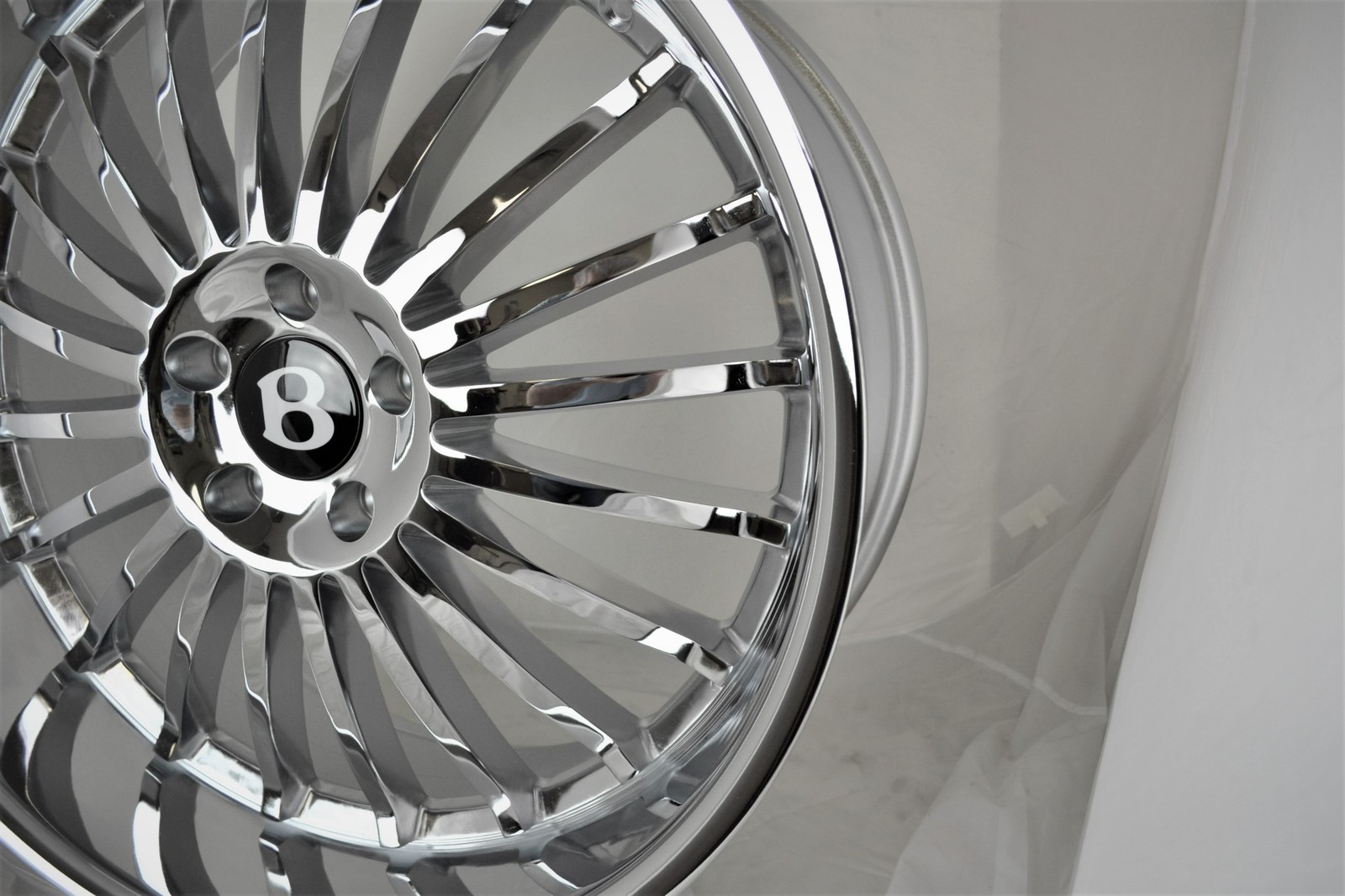 22-inch Premium CHROME Wheels Bentley GT GTC Flying Spur 2003-2011 GTX59 5x112