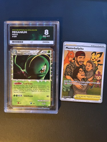 Meganium graded ACE 8 for sale on eBay