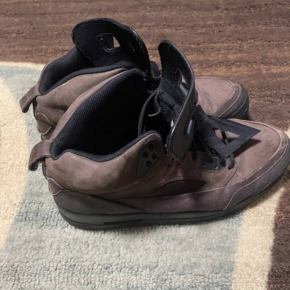 Размер 12 - Jordan Spizike зимний темно шлак черный 2009 - Изображение 4 из 4