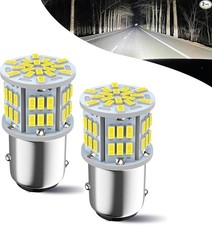 2 PCS Car 1157 LED Dual Contact Brake Light, BAY15D 7528 1154 3496 2357 2057 301