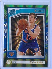 2024-25 Donruss - Tyler Kolek - Holo Green Laser - Rookie(RC) - New York Knicks