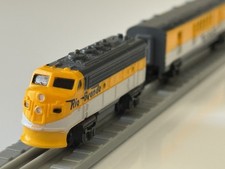 GALOOB MICRO MACHINES 6470⚡️Lightning Express RIO GRANDE Train & Track Set 1989