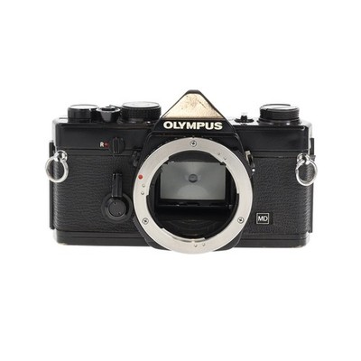 Olympus OM-1 MD 35mm Film SLR Camera Body, Black (without Shoe)
